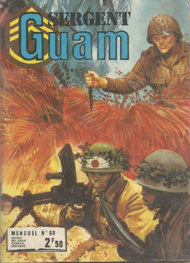 Scan de la Couverture Sergent Guam n 60